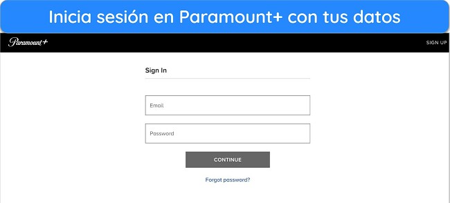 Inicio de sesión en Paramount Plus para ver desde cualquier lugar