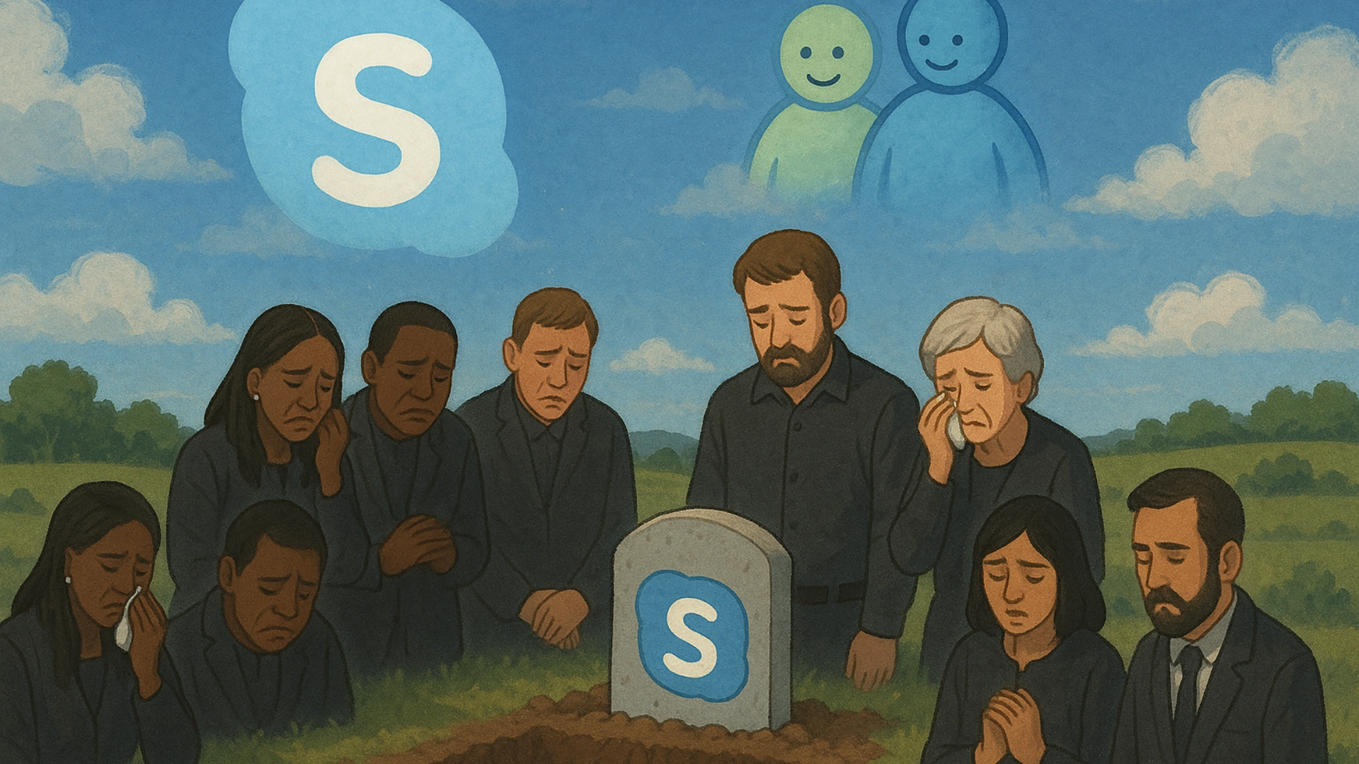 Meinung: Skype ist weg – Das Online-Denkmal für eine geliebte Technologie